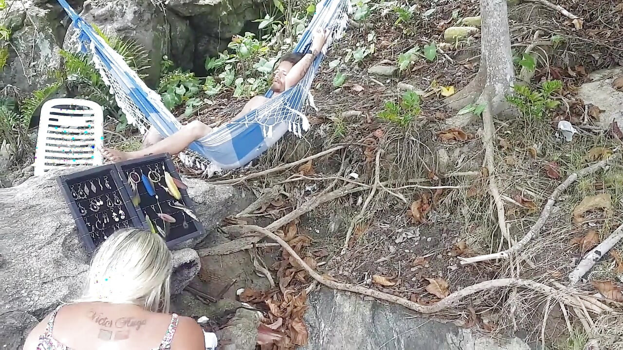 Nymph Cumming on the Seller's Dick Rippi