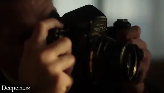 Deeper. Sultry Sofi indulges a married man's twisted desires