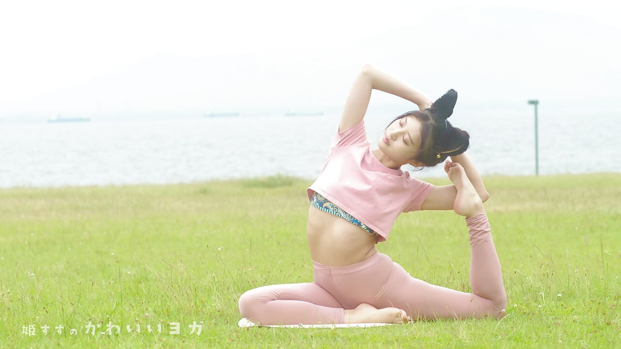 See-Through Leggings Thong Compilation, KAWAII YOGA