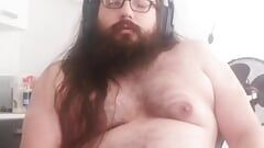 Fat young bear talks about his gains and wants to get SO MUCH FATTER!