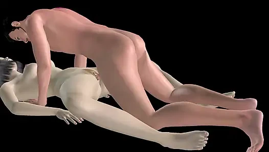 Animasi porno 3d - pria asia ngentot memek misionaris dan pantatnya dicrot di dalam posisi misionaris