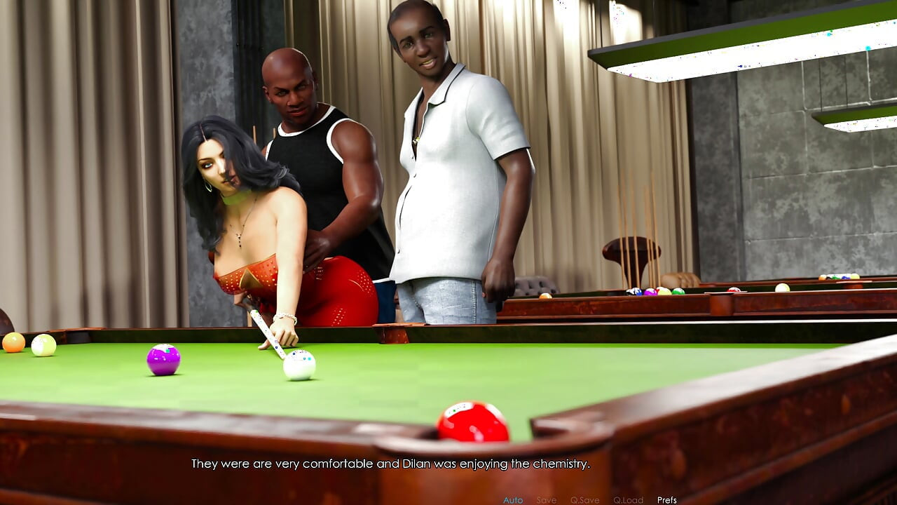 Billiards & Both Holes: Anna's First Double Penetration - Anna Exciting Affection Ch.2 Ep.20 - Best Moment