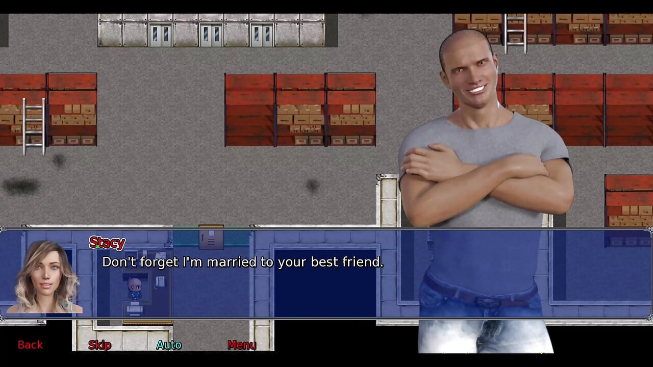 कार्यालय पत्नी #11: जेसन सह से भरा मुंह के साथ Stacy छोड़ दिया