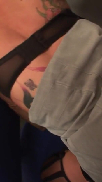 Jaw-dropping moment from "Hot secretary answers the phone while stud creams her face"