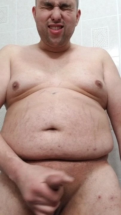 Crossdresser loves to eat his own cum.