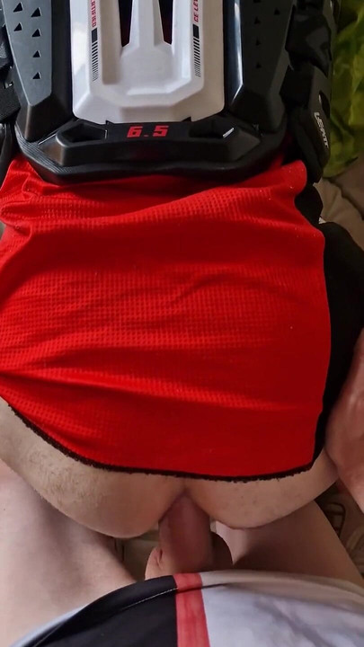 Guy Fucks Another Guy in Mxgear