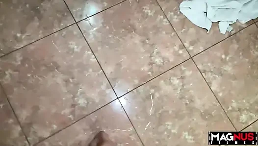 Having Sex with Two White Cats in a Hotel
