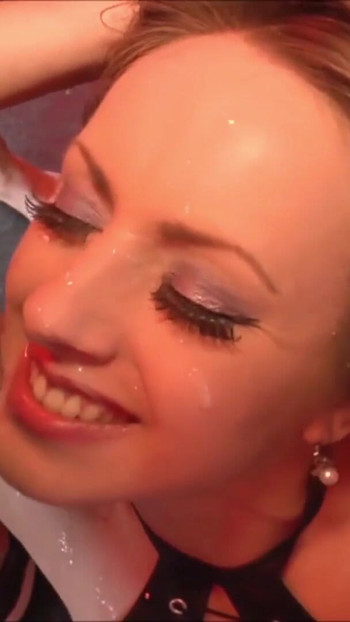 Stunning moment from "Wife Suck Stranger Dicks while Husband Fuck her in Bar"