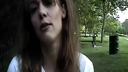 Parkta amatör elle muamele