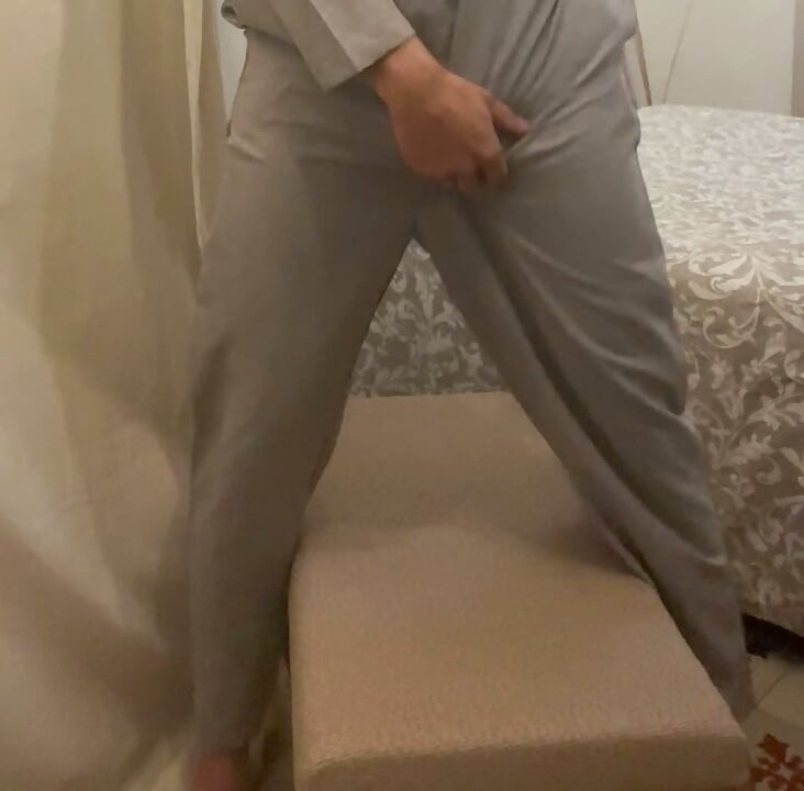 Masturbation session after labor
