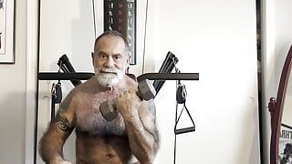 Naked BowFlex Workout Leads to Cumming