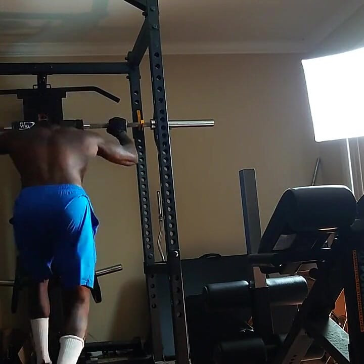 Hallelujah Johnson - Barbell Squats