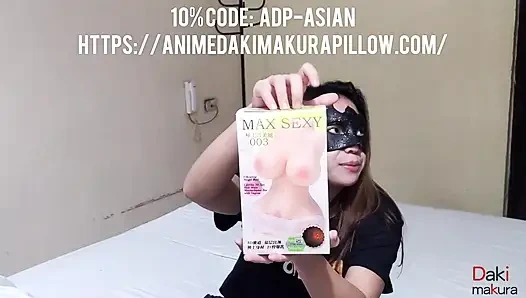 Asianwetpussy30 - I didn't expect the gift my stepdad gave me.(Anime Dakimakura Pillow)