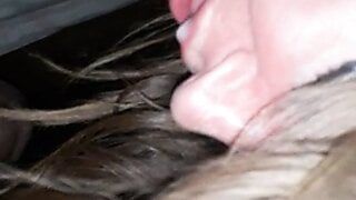 Sucking the cum out my little dick pt2