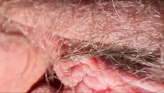 Super wet hairy wife