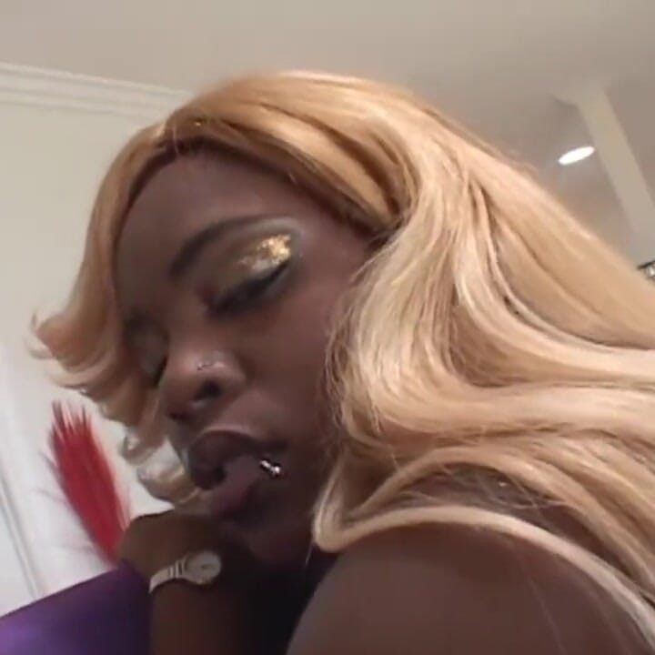 Ebony babe with big ass gets fucked hard by BBC
