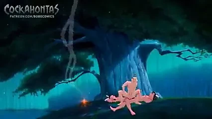 Animation – American Indians Bareback White Twink