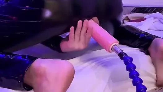 Alice Lima Getting Fucked with Sex Machine