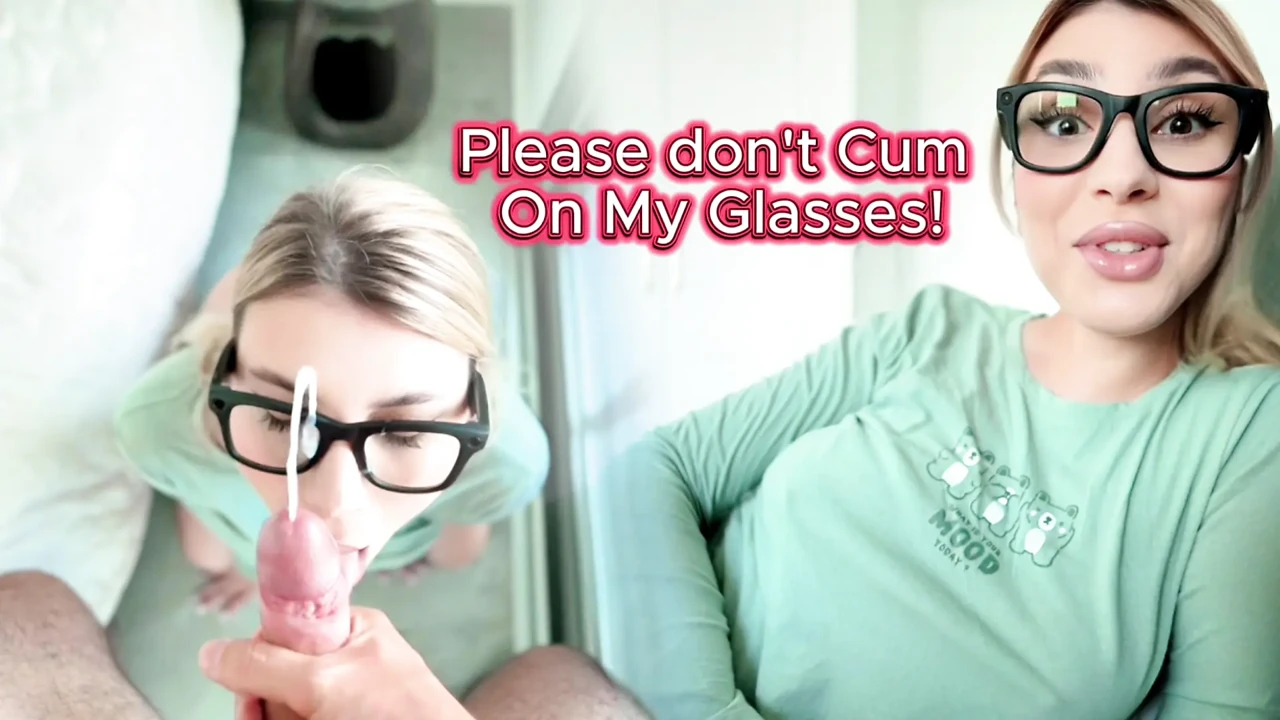 Truth or Dare? Stepmom: Please don't cum on my glasses!
