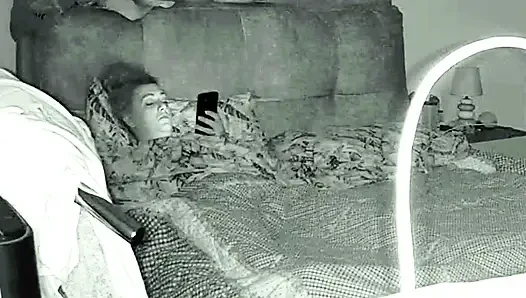 Ehefrau Beim Plaudern Beim Masturbieren Erwischt