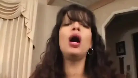 Curly Latina With Big Tits Rips off Red Dress and Gets Fucked in Hotel