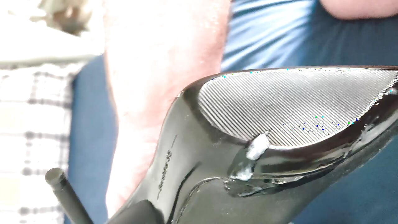 皮革硬核午睡 - 秘書裙、褶皺靴子和全新 36 碼高跟鞋