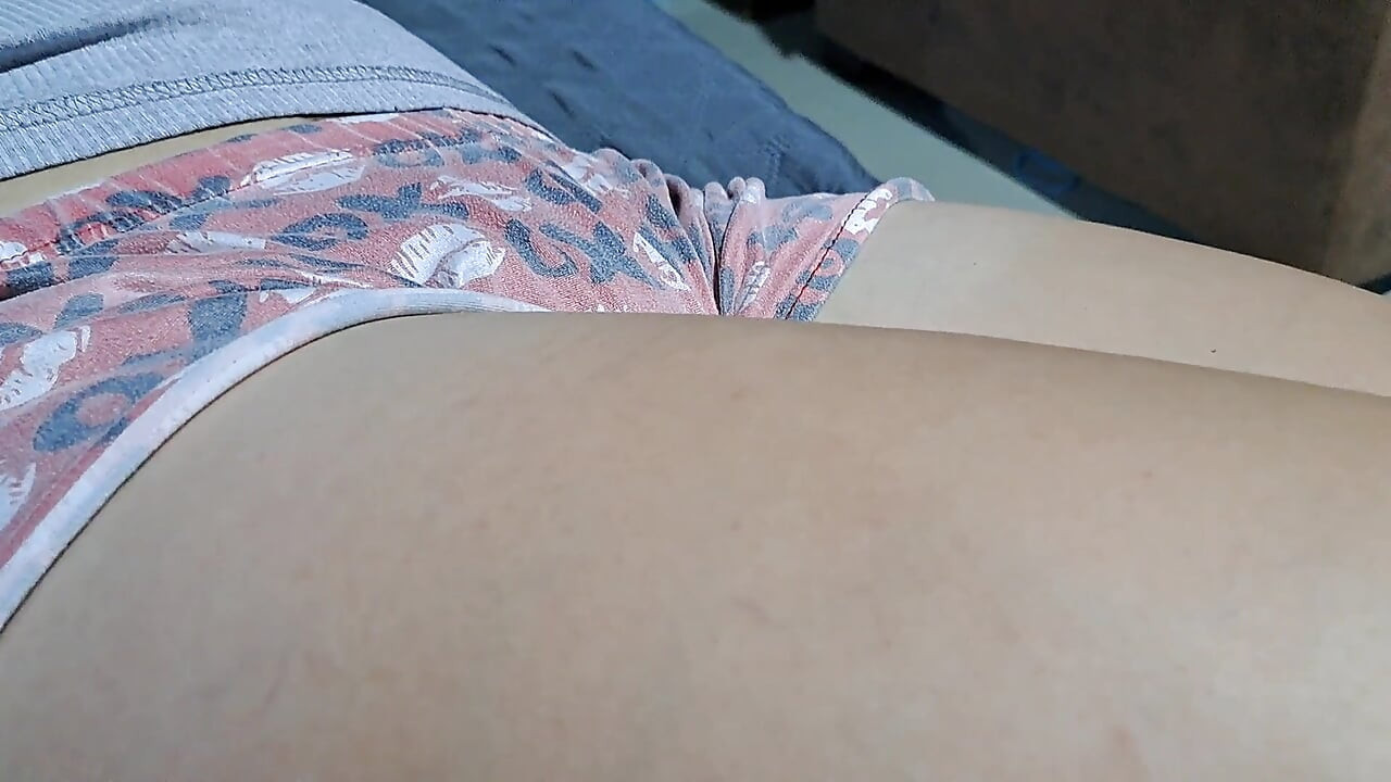 My little stepdaughter shows me while we watch a movie