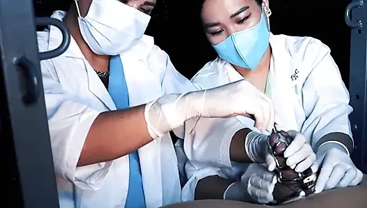 İki hemşire tarafından tıbbi cbt seansları