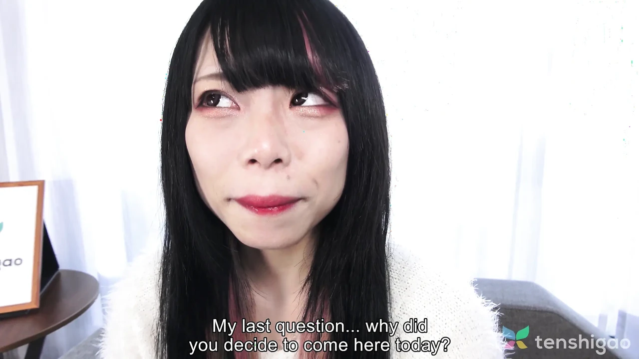 Maid Cafe Worker Miss Akane Okawa Comes to Show off Her Big Fat Tits