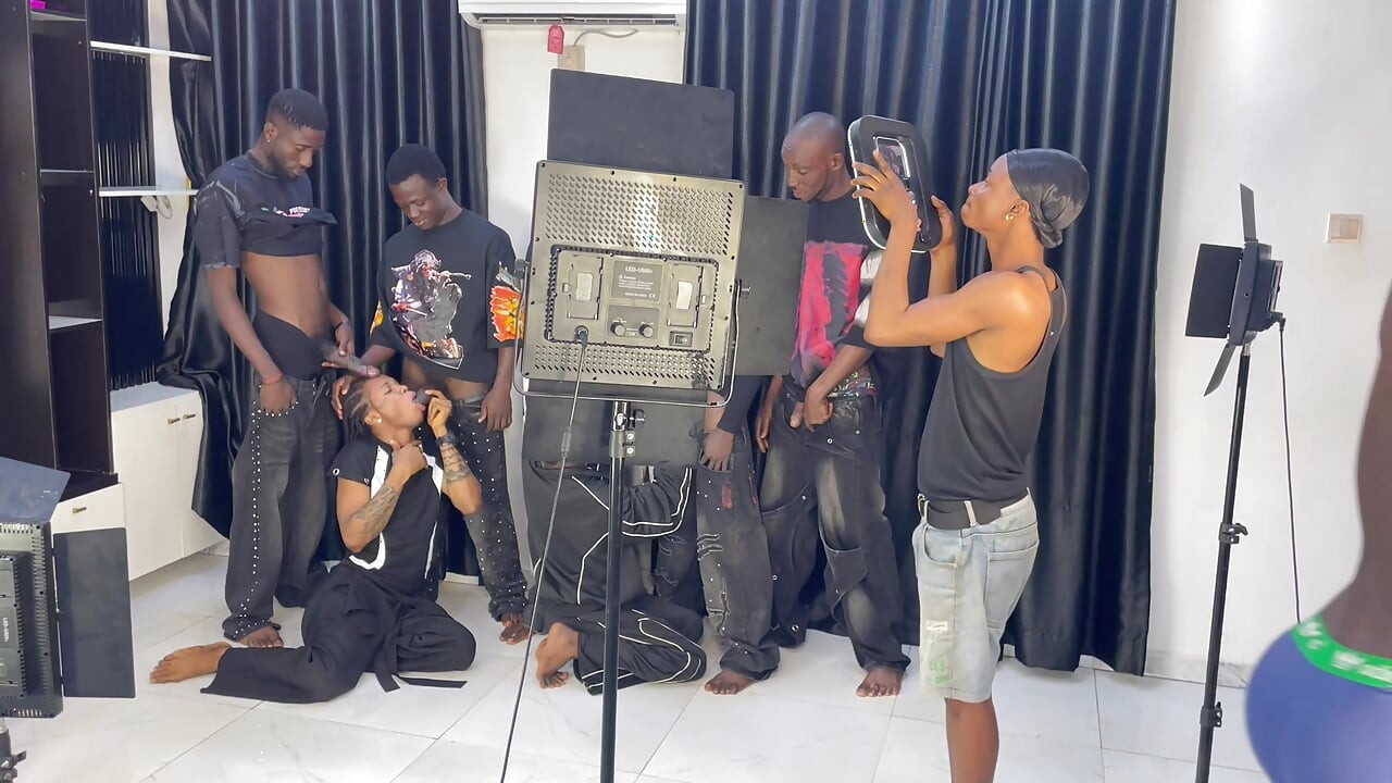 Behind the Scenes All Black Men Party Part 1