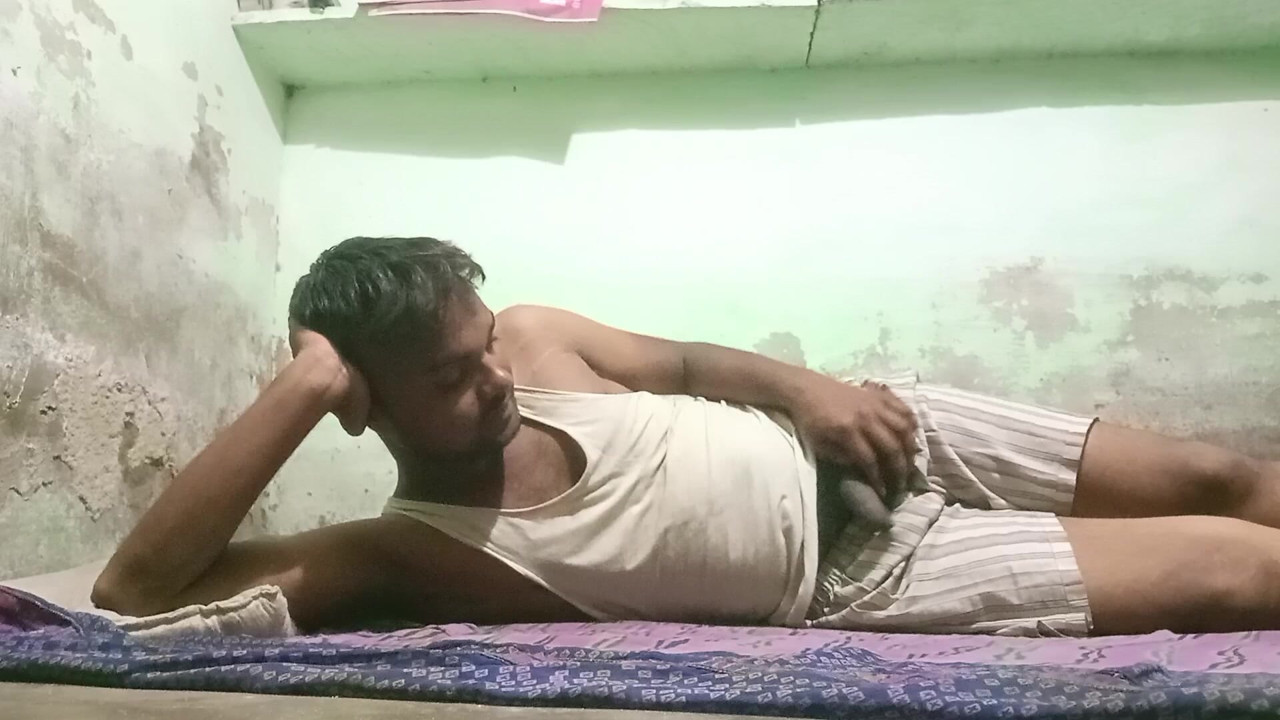 Indian boy First time masturbation video