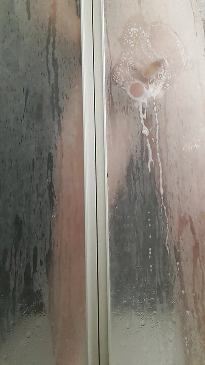 Jerk off my cock in the shower.