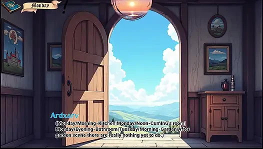 ArchAlchemy TABOO Hentai Game Ep.14 STEP SON CAUGHT with a huge BONER by the laundry machine !