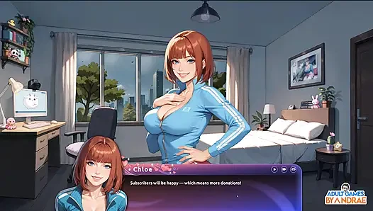 EP5: мой поток Waifu становится вирусным, Roxanne костюмерный магазин и стриминг обновление