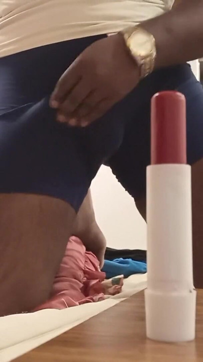 My aunt's stepdaughter was crazy about eating my pussy But there was no time so I felt like practicing a little. | Clip 1