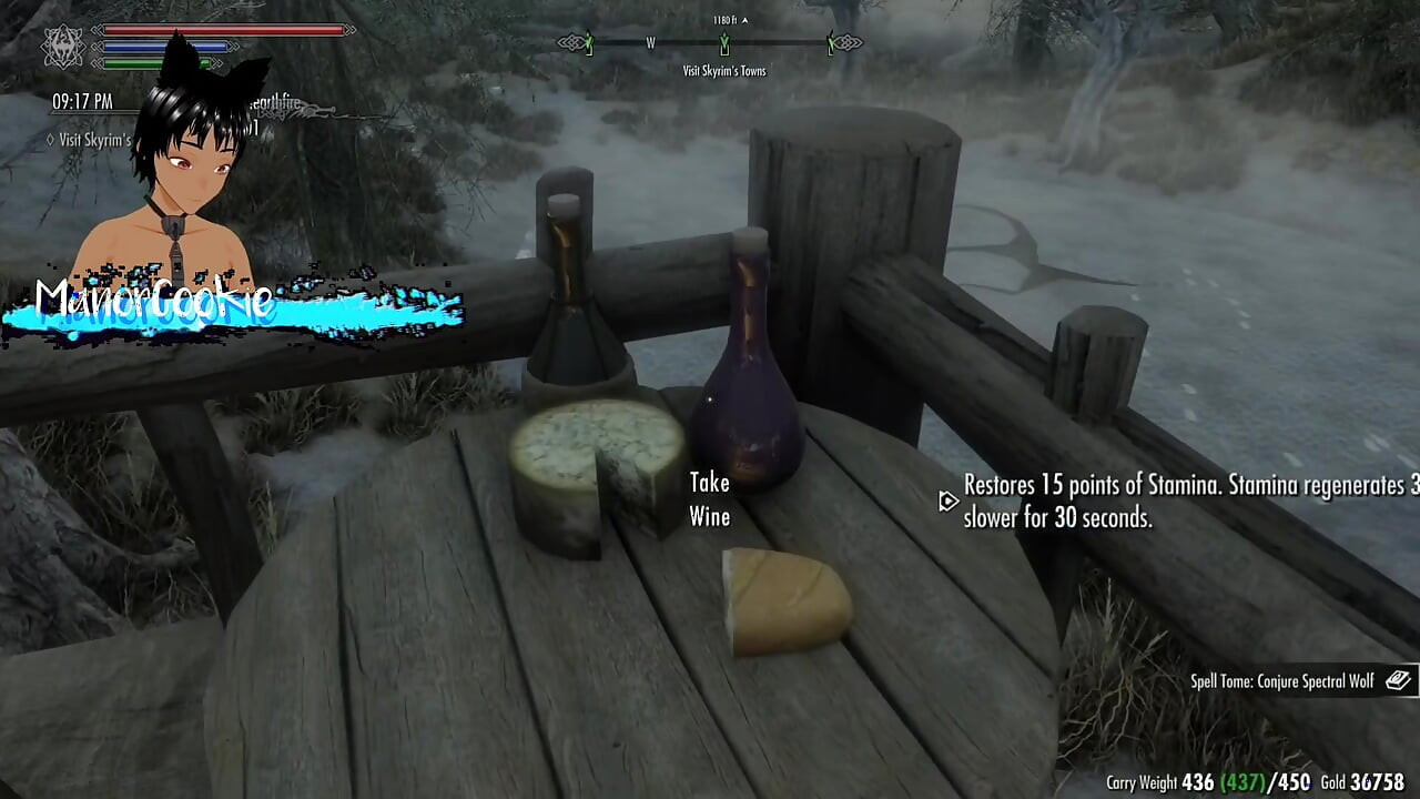 Skyrim B and L mod - Finding Morgaine and helping our her sexual needs
