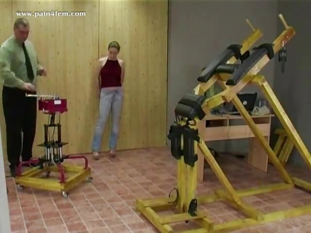 Shannon Spanking Machine - Caning