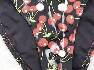 Cum on Lylas cute cherry swimsuit
