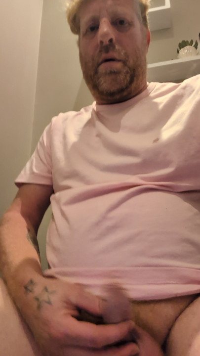 Just me wanking on the toilet