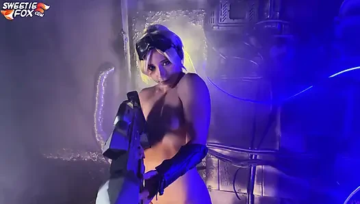 Horny Nova from Starcraft Sucks Cock and Swallows Cum