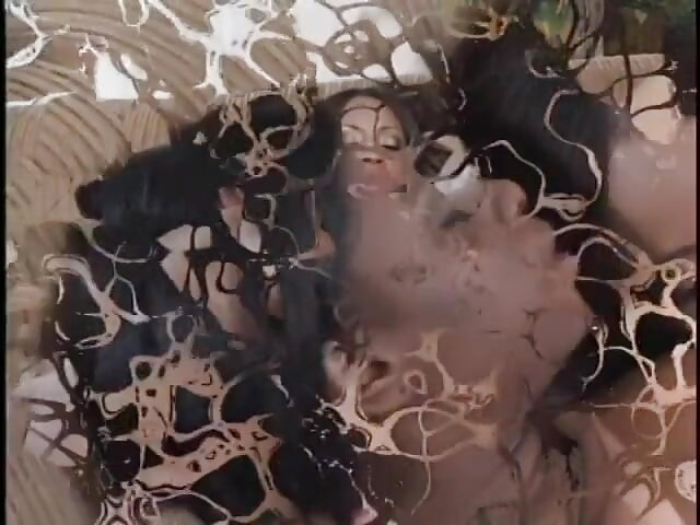 Black bitch gets pounded from behind while she licks her girlfriend's cunt
