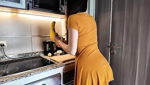 Stepmom's wet pussy gets an unexpected creampie