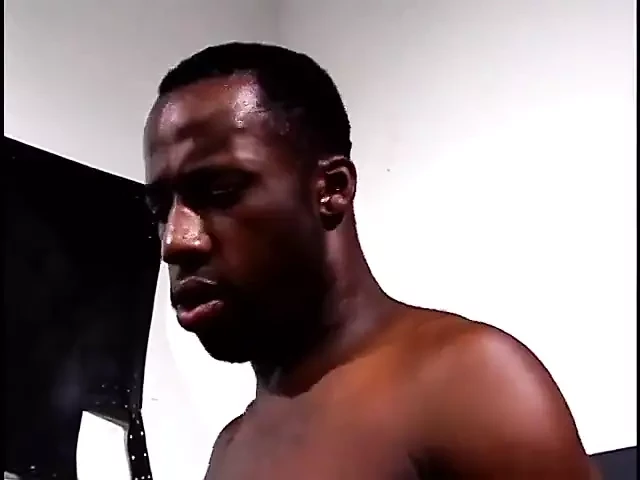 Kinky stud covers his gay lover in chocolate and licks him