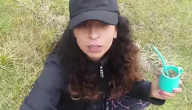 public roadside handjob and sucking