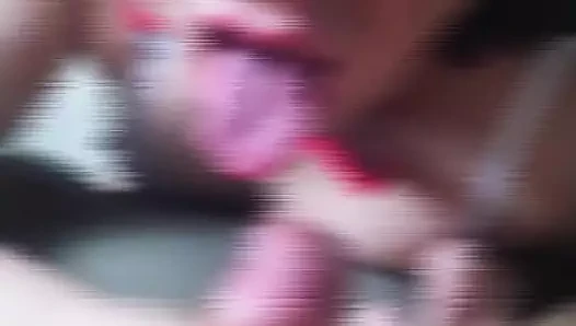 Hot and naughty milf lets cum on your face