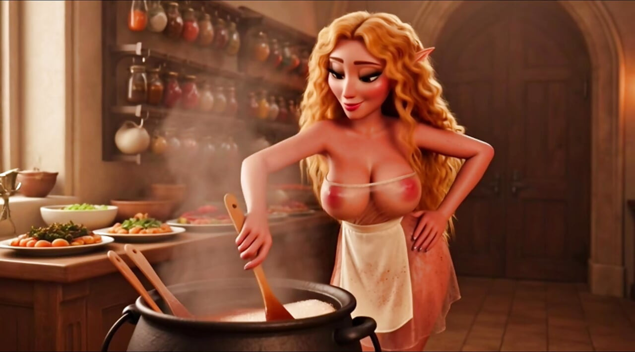 Petunia Senzuală Dursley Menajeră Allure în animație erotică 3D