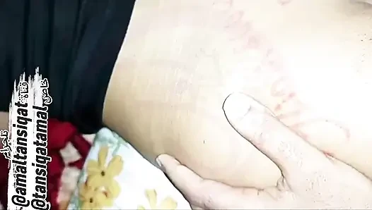 Egyptian hot niqab maid girl fucked by saudi master