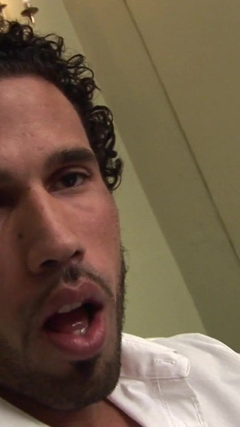 Emotional moment from "Blonde slut watching her friend fucking with this dude"