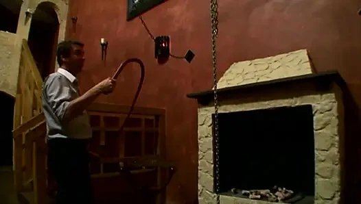 Связанная Блондинка Подчиняется Интенсивной Бдсм-игре В Бондаже