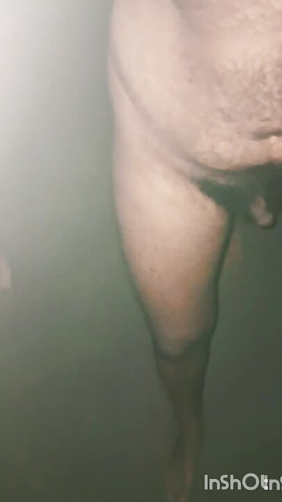 Desi Nude Indian Mallu Kerala Man Walking Fully Naked at Night on streets
